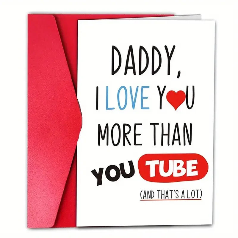 1 Fun Father's Day Card Dad I'm Sure I'm The Only Gift You Need for Father's Day Birthdays and Holiday Celebrations    Your Coastal Marketplace | Shoreshopper.com