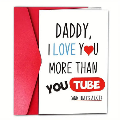 1 Fun Father's Day Card Dad I'm Sure I'm The Only Gift You Need for Father's Day Birthdays and Holiday Celebrations    Your Coastal Marketplace | Shoreshopper.com