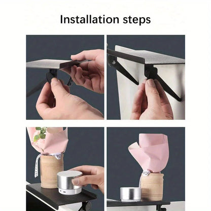 Computer TV Screen Shelf No Punching Router Set-top Box Shelf Desk Storage Rack    Home Decor Supply | Online Retail | ShoreShopper.com