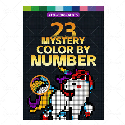 MYSTERY COLOR BY NUMBER Cartoon Animal artwork by digital adult Coloring Book DIY Painting Drawing Coloring By Num    Home Decor Supply | Online Retail | ShoreShopper.com
