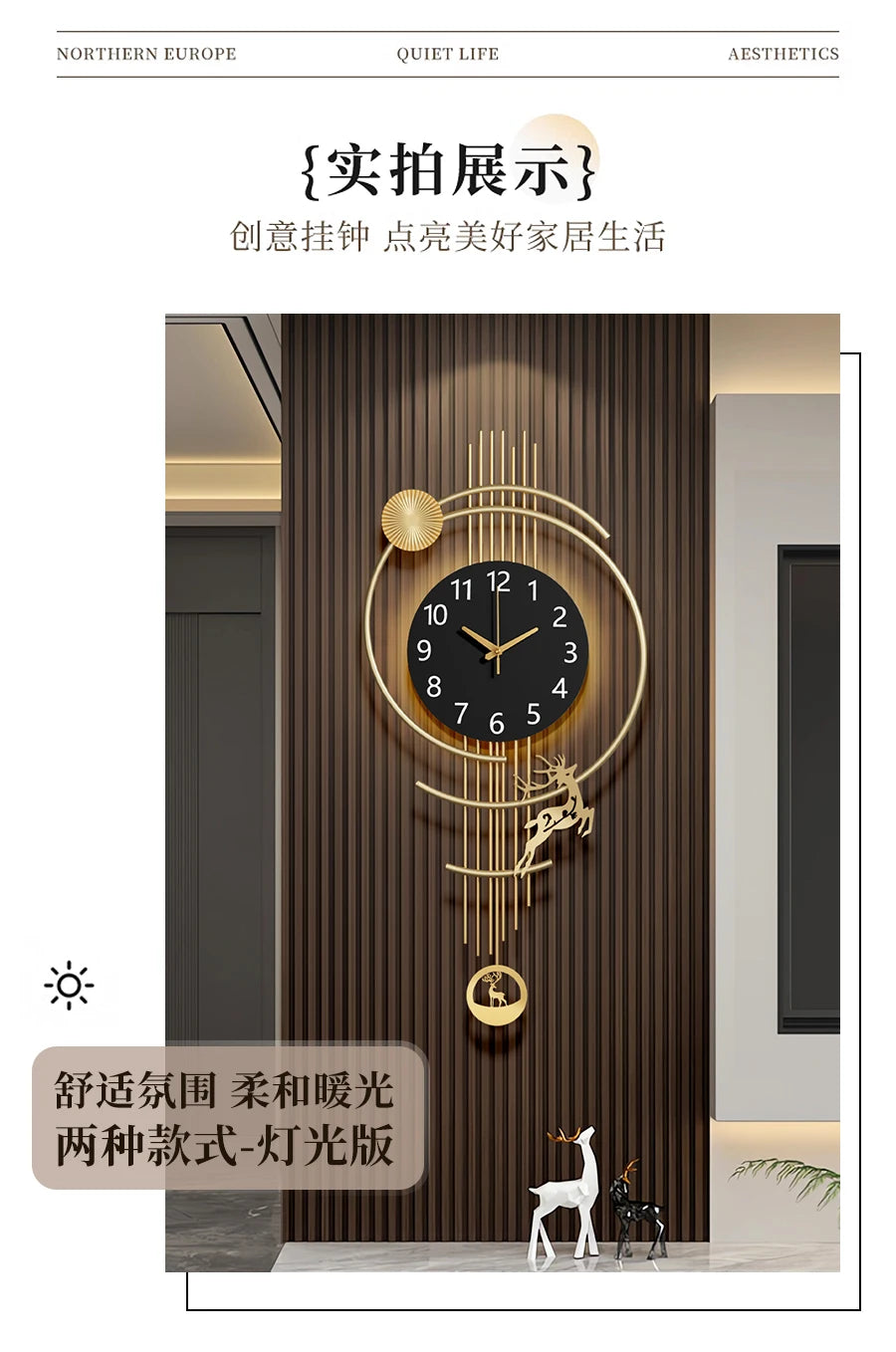 Wall Clock Large Bathroom Decor Room Digital Room Watch Interior Wall Decoration Gaming Decoration For Bedroom Accessories Live    Home Decor Supply | Online Retail | ShoreShopper.com