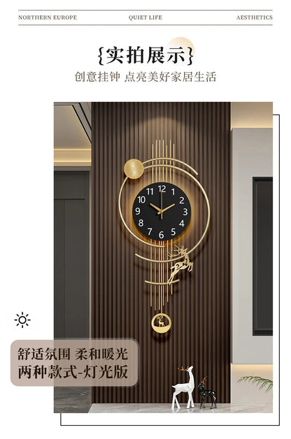 Wall Clock Large Bathroom Decor Room Digital Room Watch Interior Wall Decoration Gaming Decoration For Bedroom Accessories Live    Home Decor Supply | Online Retail | ShoreShopper.com