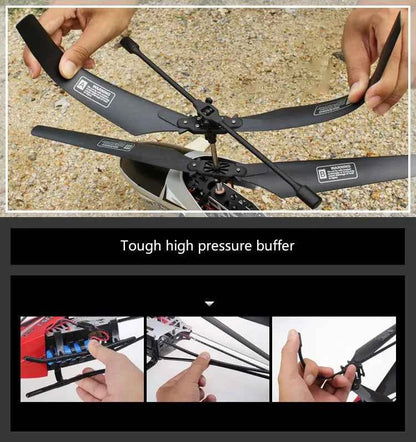 RC Helicopter Durable Charging UAV Model Toy Fall-resistant Remote Control UAV Outdoor Aircraft Children's Birthday