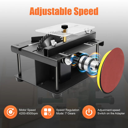 200W Cutting Tool Machine  Mini Table Saw  Multi-Functional Cutting Bench    Home Decor Supply | Online Retail | ShoreShopper.com