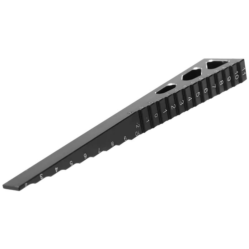 RC Model Car Metal Ride Height Droop Gauge Adjuster Ruler Measuring Tool for 1/8 1/10 1/12 RC Car,Black    Home Decor Supply | Online Retail | ShoreShopper.com