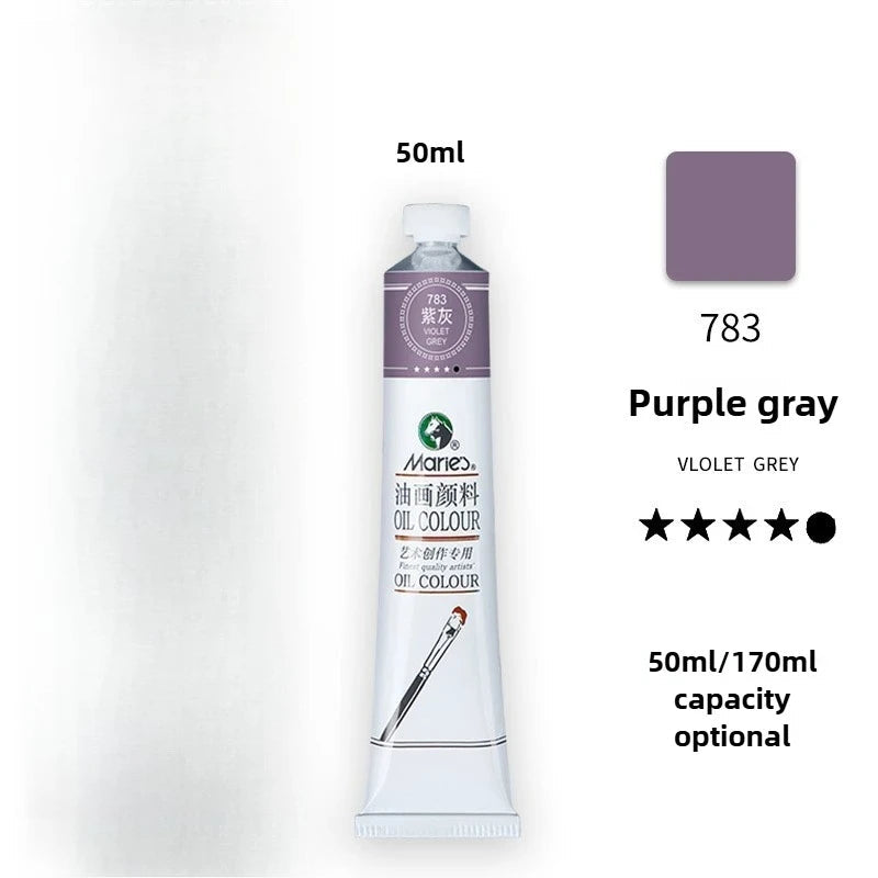 Maries Oil Paint 50ML Oil Painting Art Creation Pigment Large Oil Paint Paint Single Commonly Used 24 Colors    Home Decor Supply | Online Retail | ShoreShopper.com