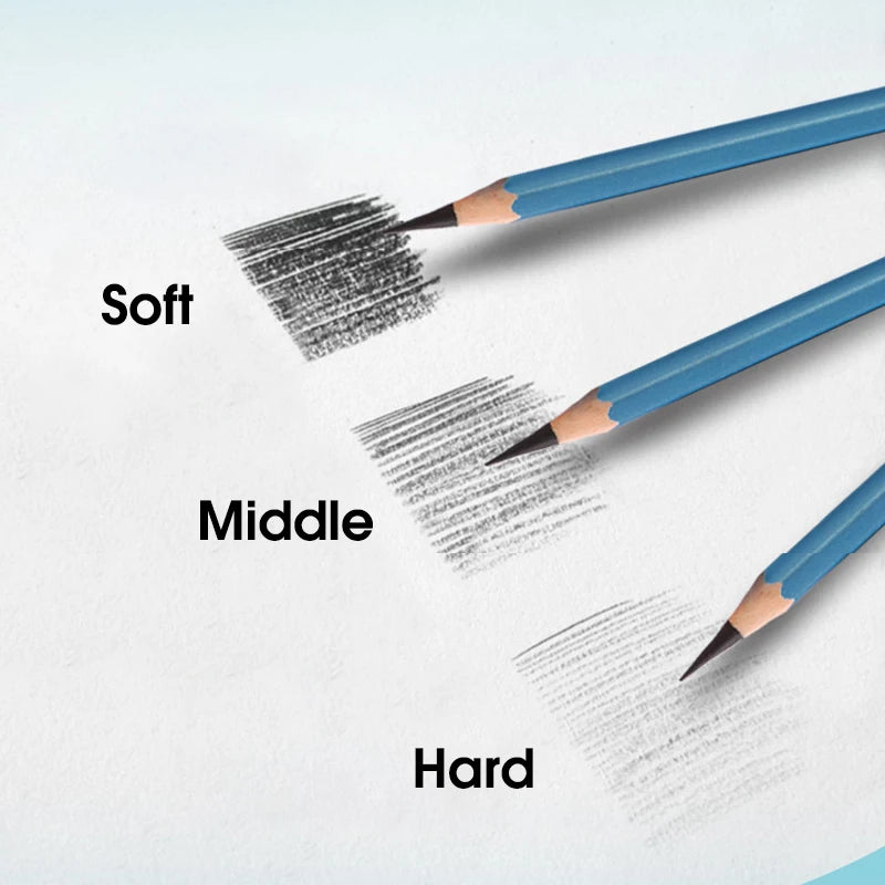 Master Specialized Sketch Charcoal,Hard, Neutral, Soft Refills,Drawing Pencils,Art Student Fine Arts Supplies 12 pcs Box TB-01    Home Decor Supply | Online Retail | ShoreShopper.com