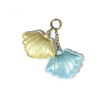 4 Pcs Stylish PU Leather Summer Beach Style Keychain/Bag Charm Set-Cute Lobster/Crab/Seashell-car/Bag/Room Accessories/Hanger-    Your Coastal Marketplace | Shoreshopper.com