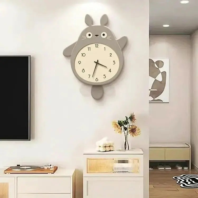 Cartoon Cat Design Wall Clock Wooden Sway Hanging Clock Decorative Painting For Restaurant Home Decor Gift    Home Decor Supply | Online Retail | ShoreShopper.com