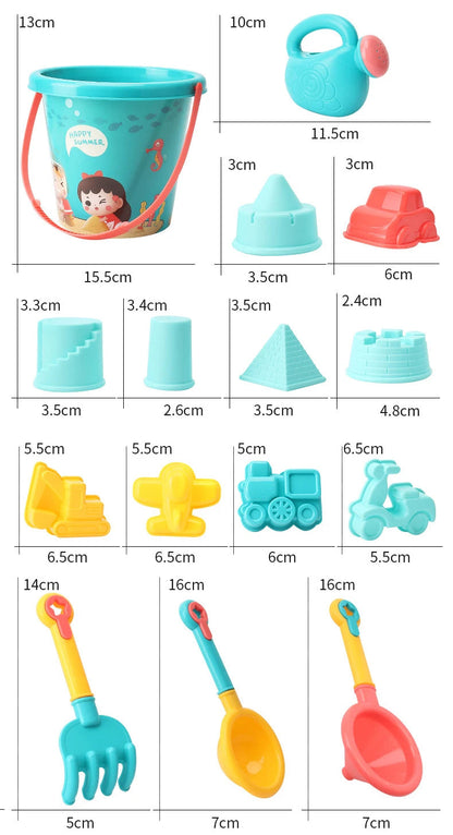 Beach Toys for Kids Sand Set Sand Bucket Beach Shovel Toys for Toddlers Summer Beach Game Children Toys Water Play Tools    Your Coastal Marketplace | Shoreshopper.com