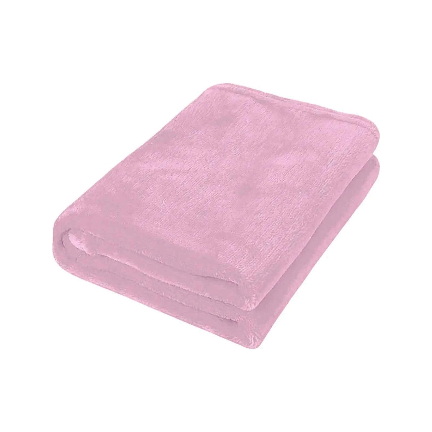 Plain Flannel Coral Blanket Small Fleece Sheet Super Warm Solid Micro Plush Fleece Blanket Throw Rug Sofa Bedding Supplies