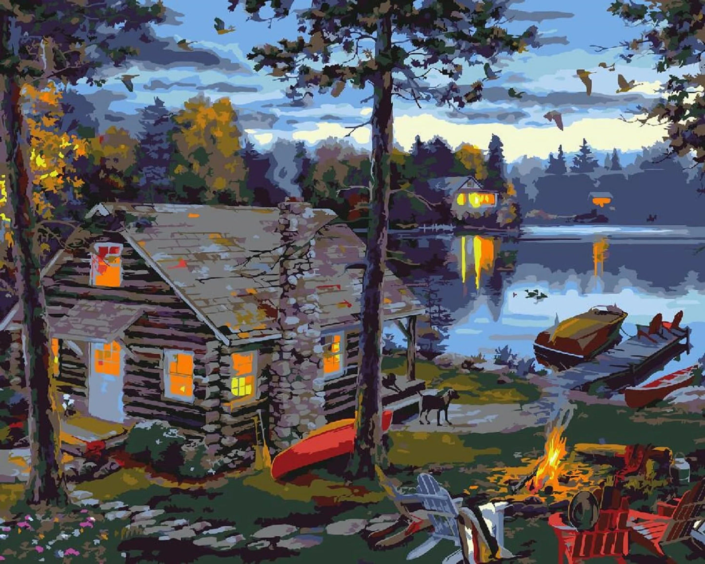 Paint by Numbers Kit for Adults，children，Beginner to Advanced NumberOil Paintin ，Home Decor ，DIY Art Scenery Oil Paintin 40X50C    Home Decor Supply | Online Retail | ShoreShopper.com