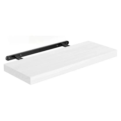 Solid Wood Solid Wooden Floating Shelves Wall Mounted Storage Rack Wall Mounted Bookshelf Floating Design Book Shelf    Home Decor Supply | Online Retail | ShoreShopper.com