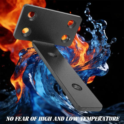 Heavy Duty L-shaped Shelves Brackets Thickened Floating Shelf Bracket Invisible Wall Shelves Support with Screws Hardware Tools    Home Decor Supply | Online Retail | ShoreShopper.com