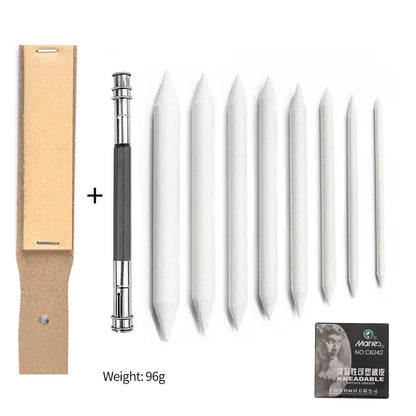 Blending Stumps and Tortillions Paper Art Blenders with Sandpaper Pencil Sharpener Pointer Artist Set For Art Drawing Supplies    Home Decor Supply | Online Retail | ShoreShopper.com
