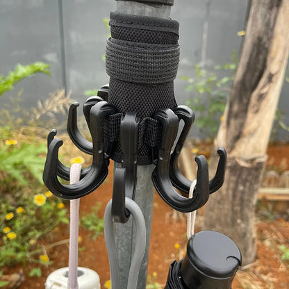 Durable Beach Umbrella Hanging Hook 6 Hooks Beach Accessories Towels Camera Bags Clothes Hanger Camping Holder Trip Clip    Your Coastal Marketplace | Shoreshopper.com