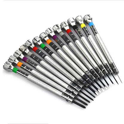 13 Pack Premium Practical Metal 0.6-2.0mm Professional Slotted Cross Screwdriver Set Watchmaker Watch Repair Tools Kit    Home Decor Supply | Online Retail | ShoreShopper.com