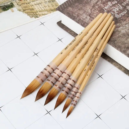 Handmade Hair Artist Watercolor Paint Brush For Watercolor Art Supplies    Home Decor Supply | Online Retail | ShoreShopper.com