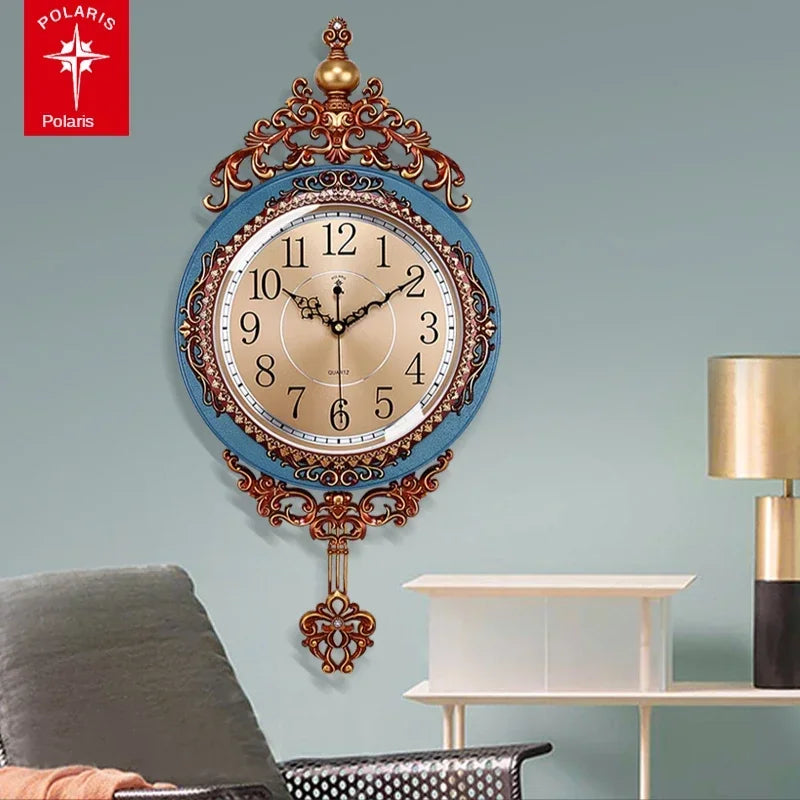 Large Luxury Gold Wall Clock Living Room Silent Creative Swing Wall watches Bedroom Quartz Clocks Wall Home Decor    Home Decor Supply | Online Retail | ShoreShopper.com