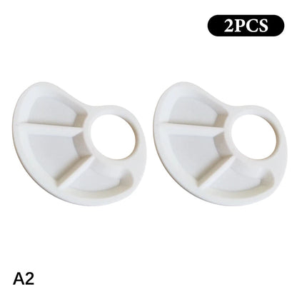 Ergonomic Thumb Palette Petite Paint Palette Smooth Surface for Artists Outdoor Painting Home Crafts School Art Classes    Home Decor Supply | Online Retail | ShoreShopper.com