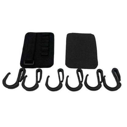 Durable Beach Umbrella Hanging Hook 6 Hooks Beach Accessories Towels Camera Bags Clothes Hanger Camping Holder Trip Clip