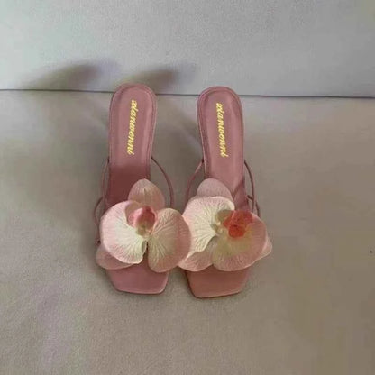 Women's Slippers Casual Fashionable High Quality Shoes for Women Shallow Women Sandals Elegant Flowers Design Women's Slippers