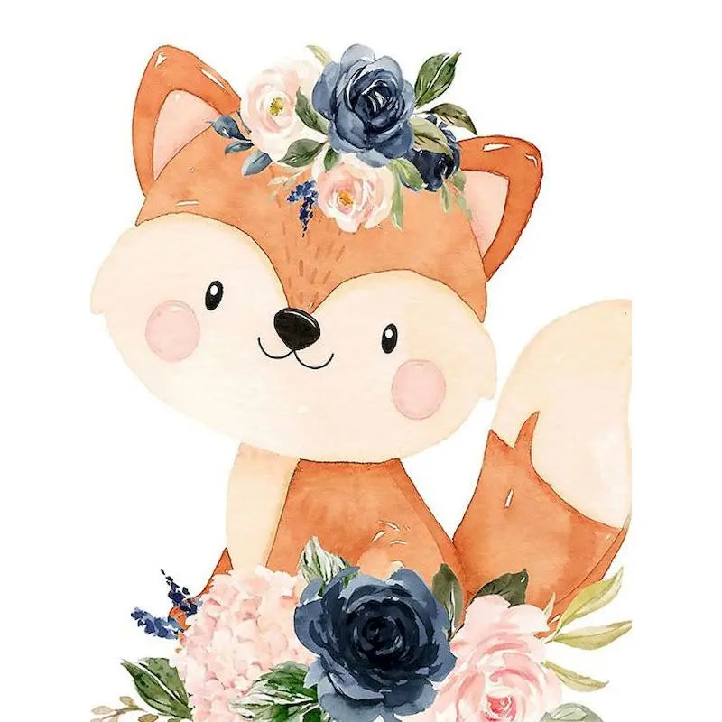 GATYZTORY Paint By Number For Kids Painting Animal And Flower 20x20cm Decorative Paintings Kill Time Easy Hand Painting    Home Decor Supply | Online Retail | ShoreShopper.com