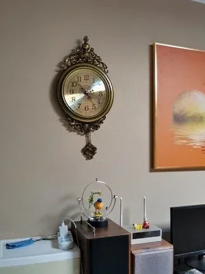 Large Luxury Gold Wall Clock Living Room Silent Creative Swing Wall watches Bedroom Quartz Clocks Wall Home Decor    Home Decor Supply | Online Retail | ShoreShopper.com