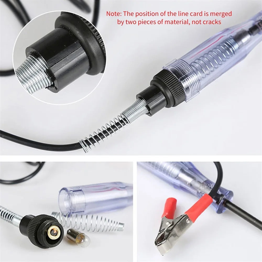 1pc 6V 12V 24V 48V 90V Car Digital Display Test Pen Circuit Test Pen Light Bulb Electric Measuring Pen Repair Tools    Home Decor Supply | Online Retail | ShoreShopper.com