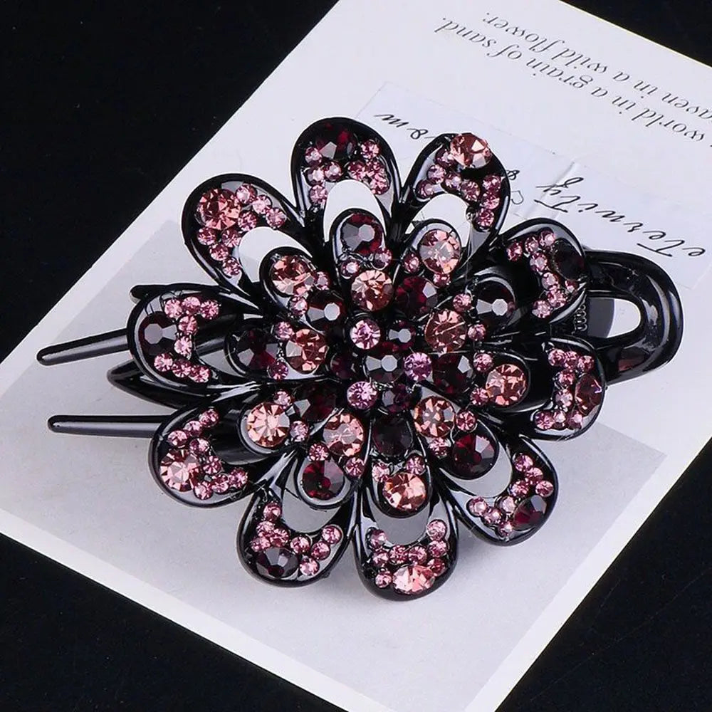 1pcs Ponytail Headwear Headwear Hair Accessories Duckbill Clip Hair Claws Hairgrip Women Hair Clips Rhinestone Hairpin    Your Coastal Marketplace | Shoreshopper.com