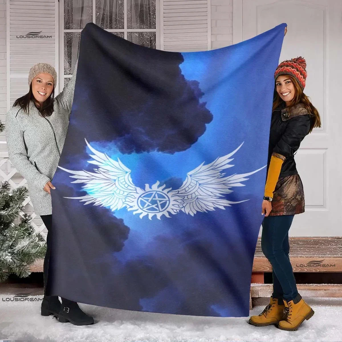 Multi-size Supernatural 3D Printing Four Seasons Blanket Sofa Cover Travel Bed Plush Blanket Lightweight Flannel Blanket    Your Coastal Marketplace | Shoreshopper.com