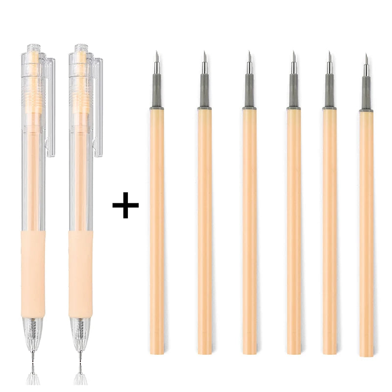 1/8pcs Art Utility Knife Pen Knife Pen Refill Set Paper Cutting Tool Precision Scrapbooking Sticker Cutter DIY Craft Supplies    Home Decor Supply | Online Retail | ShoreShopper.com