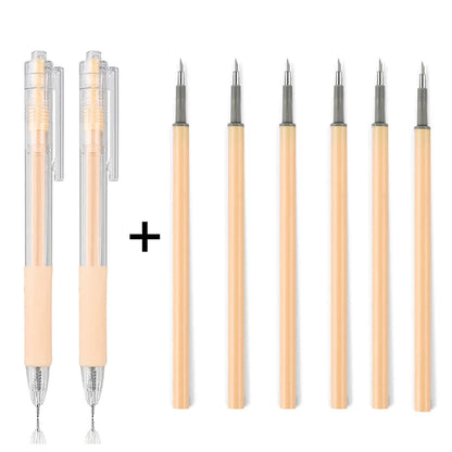 1/8pcs Art Utility Knife Pen Knife Pen Refill Set Paper Cutting Tool Precision Scrapbooking Sticker Cutter DIY Craft Supplies    Home Decor Supply | Online Retail | ShoreShopper.com
