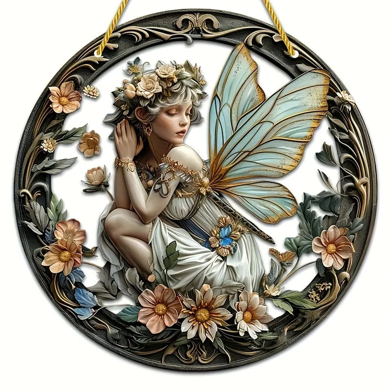 Enchanting Elf Fairy Acrylic Sun Catcher Window Door Display, Seasonal Summer Decor - for Home, Bar, for Daily Christmas Decor    Your Coastal Marketplace | Shoreshopper.com