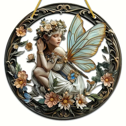 Enchanting Elf Fairy Acrylic Sun Catcher Window Door Display, Seasonal Summer Decor - for Home, Bar, for Daily Christmas Decor    Your Coastal Marketplace | Shoreshopper.com