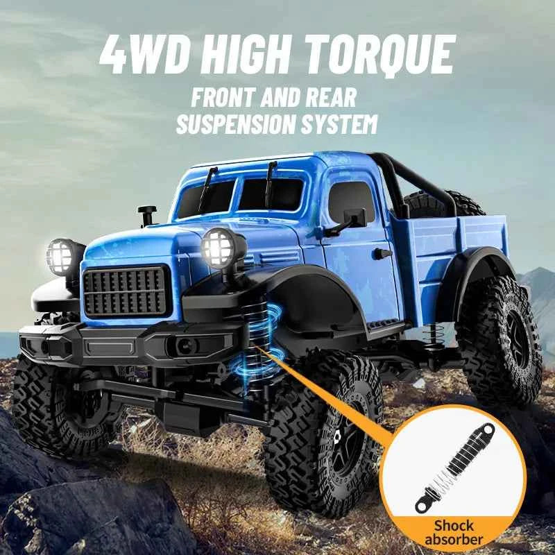RC Car C8813 Full Proportional Throttle Pickup Truck Model Remote Control Toy 4WD Climbing Off-Road Rc Remote Control Car Gift