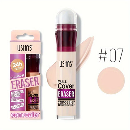 New Sponge Head Concealer for Dark Circles Freckles Acne Pigmentation and Blemishes Long Lasting Moisturizing Liquid Foundation - ShoreCo.Shop