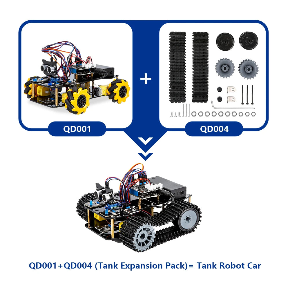 ESP32 Smart Robot Car Kit  Remote Control Car for Arduino Programming Project STEM Education Science Coding Kit - ShoreCo.Shop