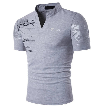 Men's Polo Shirt Golf Shirt Graphic Prints V Neck Outdoor Street Short Sleeves Print Clothing Sports Fashion Streetwear Designer    Home Decor Supply | Online Retail | ShoreShopper.com