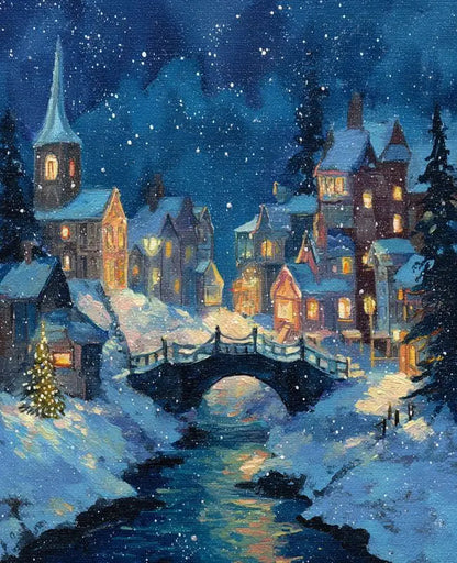 PhotoCustom Paint By Number Outdoor Scenery Kit Drawing On Canvas Diy Christmas Gift For Living Room Decora    Home Decor Supply | Online Retail | ShoreShopper.com