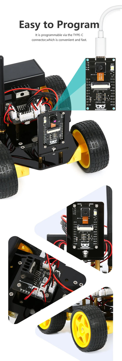 ESP32 Smart Robot Car Kit  Remote Control Car for Arduino Programming Project STEM Education Science Coding Kit - ShoreCo.Shop