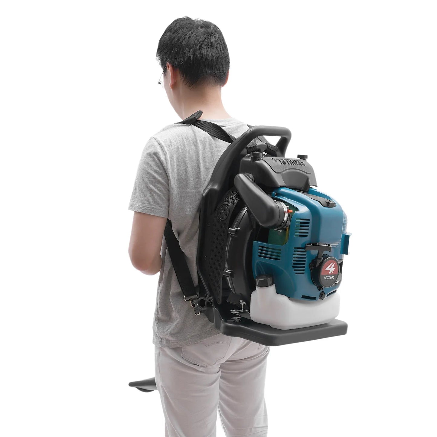 75.6CC  Backpack Leaf Blower, 4 Stroke Gas Powered Leaf Blower, with 498ft ³/s Powerful Blowing, 1.9L Large Fuel Tank    Home Decor Supply | Online Retail | ShoreShopper.com