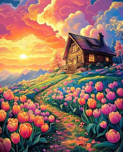 RUOPOTY Paint By Number Kit On Canvas For Adults Scenery Oil Acrylic Painting Home Decoration Gifts    Home Decor Supply | Online Retail | ShoreShopper.com