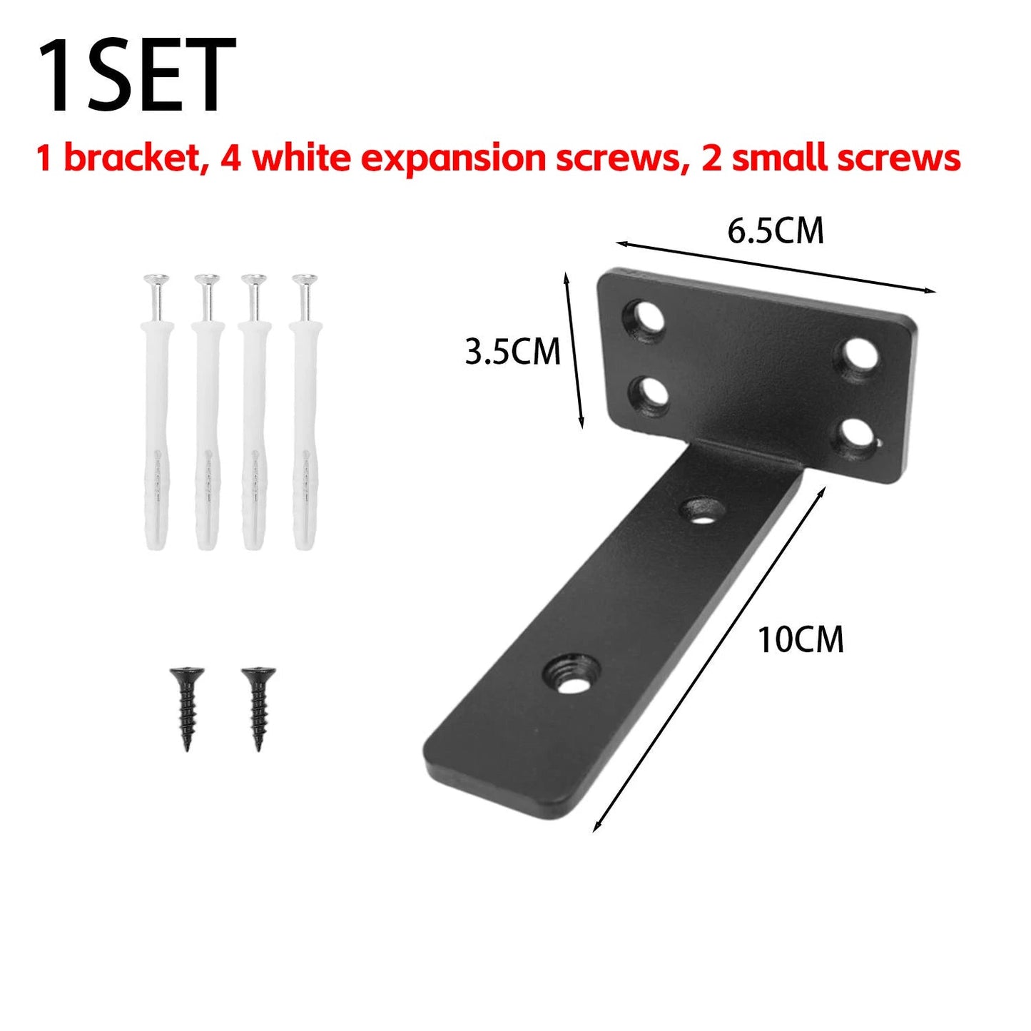 Heavy Duty L-shaped Shelves Brackets Thickened Floating Shelf Bracket Invisible Wall Shelves Support with Screws Hardware Tools    Home Decor Supply | Online Retail | ShoreShopper.com