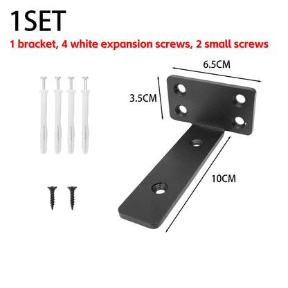 Heavy Duty L-shaped Shelves Brackets Thickened Floating Shelf Bracket Invisible Wall Shelves Support with Screws Hardware Tools    Home Decor Supply | Online Retail | ShoreShopper.com