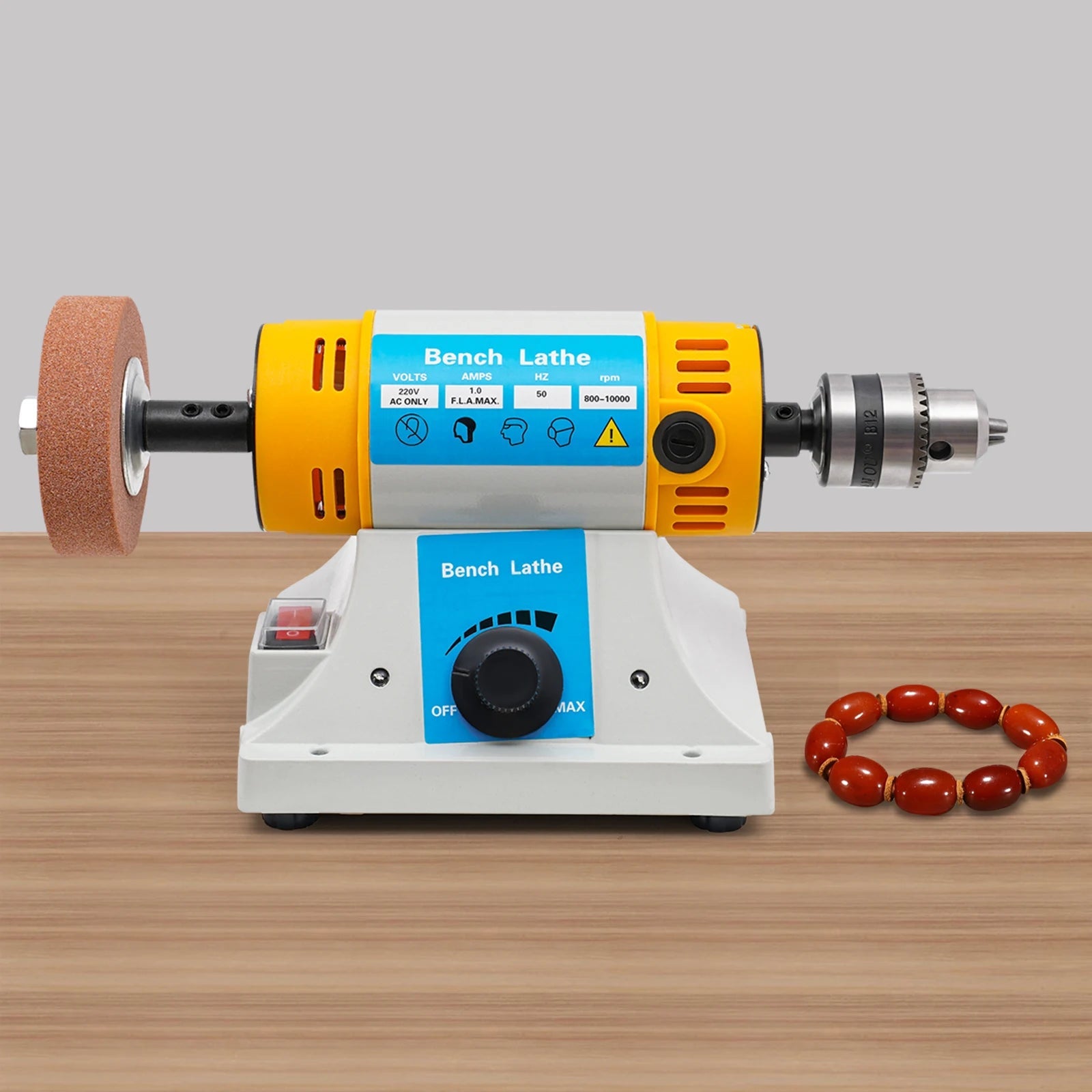 320W Polisher Grinder Machine 10000R/min Anti-rust Benchtop Polisher Grinder for Cutting and Carving for Jewelry/Wood/Dental    Home Decor Supply | Online Retail | ShoreShopper.com