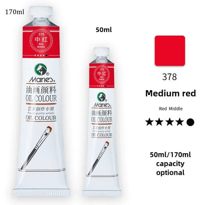 Marie's Oil Paint 170ML Oil Painting Art Creation Pigment Large Oil Paint Paint Single Commonly Used 24 Colors    Home Decor Supply | Online Retail | ShoreShopper.com