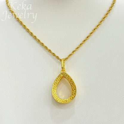 Dubai Golden Jewelry Sets for Women Luxury Italian Bridal Necklace Pendant Earrings Wedding Party Accessories Lady Gifts    Home Decor Supply | Online Retail | ShoreShopper.com