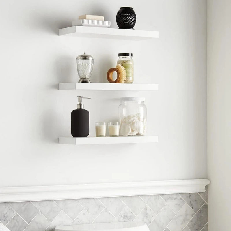 Floating Shelves For Wall,16In Wood Wall Shelf For Room Decor/Storage/Display,For Bedroom,Bathroom,Living Room,Kitchen    Home Decor Supply | Online Retail | ShoreShopper.com