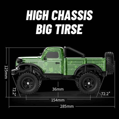 RC Car C8813 Full Proportional Throttle Pickup Truck Model Remote Control Toy 4WD Climbing Off-Road Rc Remote Control Car Gift